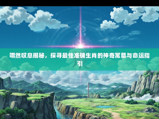 喟然叹息揭秘，探寻最佳准确生肖的神奇寓意与命运指引