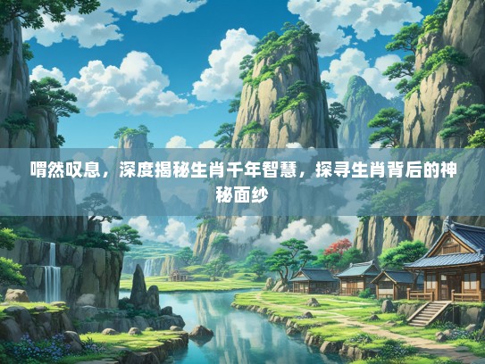 喟然叹息，深度揭秘生肖千年智慧，探寻生肖背后的神秘面纱