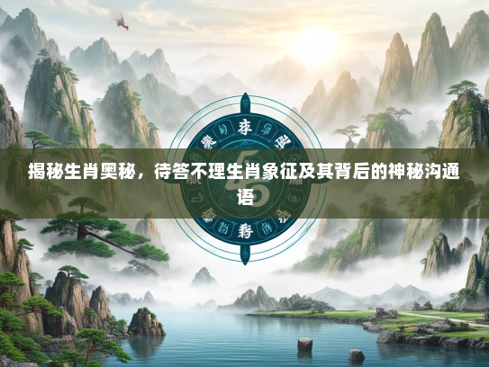 揭秘生肖奥秘，待答不理生肖象征及其背后的神秘沟通语
