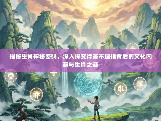 揭秘生肖神秘密码，深入探究待答不理指背后的文化内涵与生肖之谜