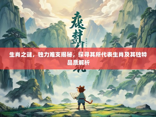 生肖之谜，独力难支揭秘，探寻其所代表生肖及其独特品质解析