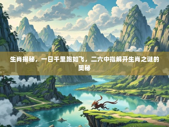 生肖揭秘，一日千里跑如飞，二六中指解开生肖之谜的奥秘