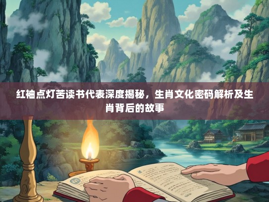 红袖点灯苦读书代表深度揭秘，生肖文化密码解析及生肖背后的故事