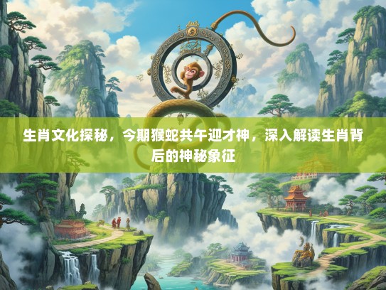 生肖文化探秘，今期猴蛇共午迎才神，深入解读生肖背后的神秘象征