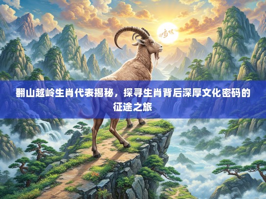 翻山越岭生肖代表揭秘，探寻生肖背后深厚文化密码的征途之旅