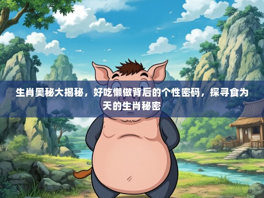 生肖奥秘大揭秘，好吃懒做背后的个性密码，探寻食为天的生肖秘密