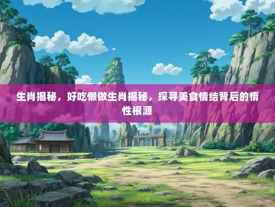 生肖揭秘，好吃懒做生肖揭秘，探寻美食情结背后的惰性根源