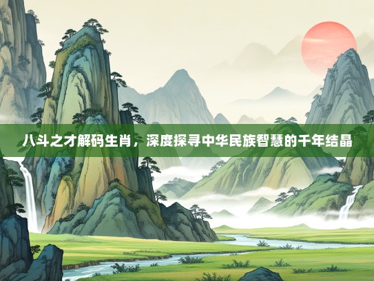 八斗之才解码生肖，深度探寻中华民族智慧的千年结晶
