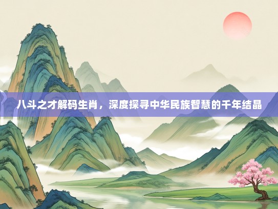 八斗之才解码生肖，深度探寻中华民族智慧的千年结晶