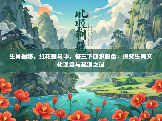 生肖揭秘，红花藏马中，低三下四识眼色，探究生肖文化深意与起源之谜