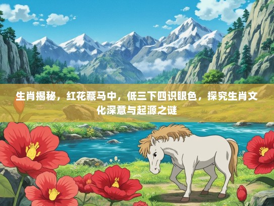 生肖揭秘，红花藏马中，低三下四识眼色，探究生肖文化深意与起源之谜