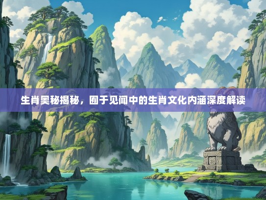 生肖奥秘揭秘，囿于见闻中的生肖文化内涵深度解读