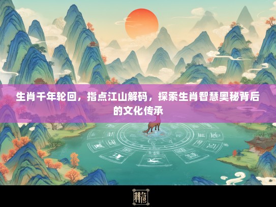 生肖千年轮回，指点江山解码，探索生肖智慧奥秘背后的文化传承