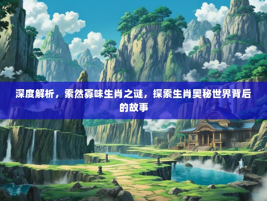 深度解析，索然寡味生肖之谜，探索生肖奥秘世界背后的故事