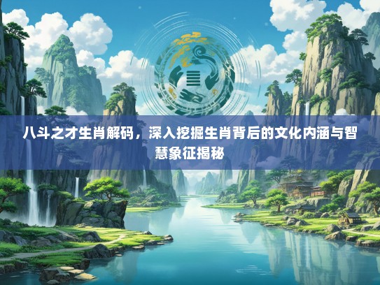 八斗之才生肖解码，深入挖掘生肖背后的文化内涵与智慧象征揭秘