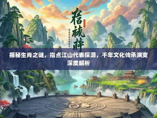 揭秘生肖之谜，指点江山代表探源，千年文化传承演变深度解析