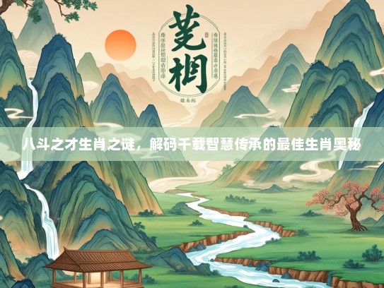 八斗之才生肖之谜，解码千载智慧传承的最佳生肖奥秘