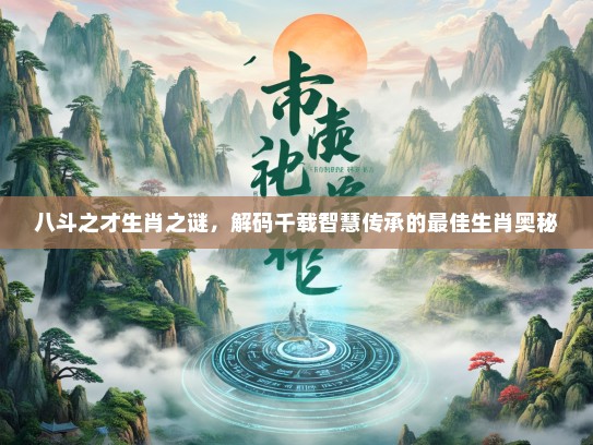 八斗之才生肖之谜，解码千载智慧传承的最佳生肖奥秘