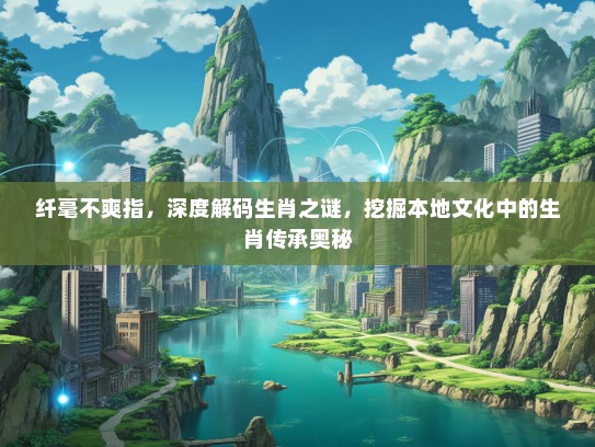 纤毫不爽指，深度解码生肖之谜，挖掘本地文化中的生肖传承奥秘