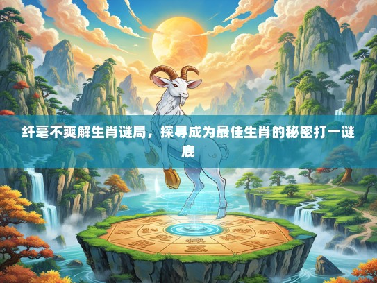 纤毫不爽解生肖谜局，探寻成为最佳生肖的秘密打一谜底