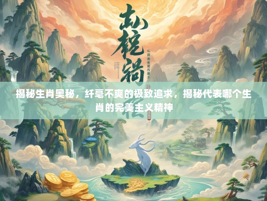 揭秘生肖奥秘，纤毫不爽的极致追求，揭秘代表哪个生肖的完美主义精神