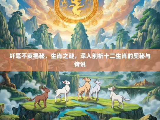纤毫不爽揭秘，生肖之谜，深入剖析十二生肖的奥秘与传说