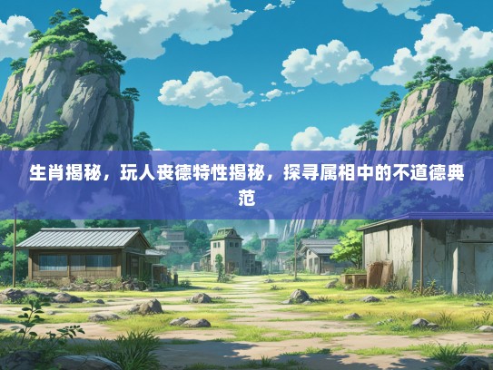 生肖揭秘，玩人丧德特性揭秘，探寻属相中的不道德典范