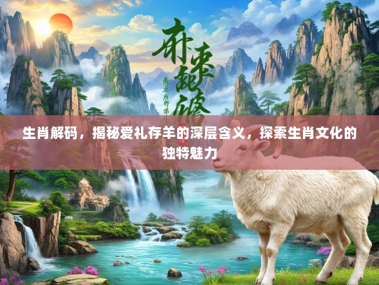 生肖解码，揭秘爱礼存羊的深层含义，探索生肖文化的独特魅力