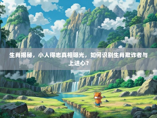 生肖揭秘，小人得志真相曝光，如何识别生肖欺诈者与上进心？