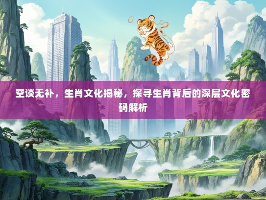 空谈无补，生肖文化揭秘，探寻生肖背后的深层文化密码解析