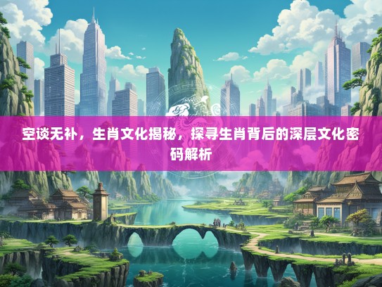 空谈无补，生肖文化揭秘，探寻生肖背后的深层文化密码解析