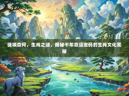 徒唤奈何，生肖之谜，揭秘千年命运密码的生肖文化奥秘