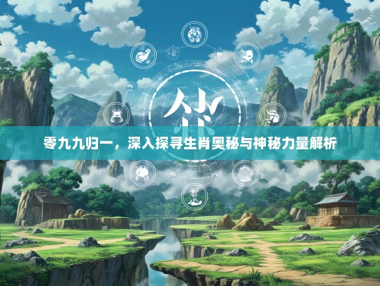 零九九归一，深入探寻生肖奥秘与神秘力量解析