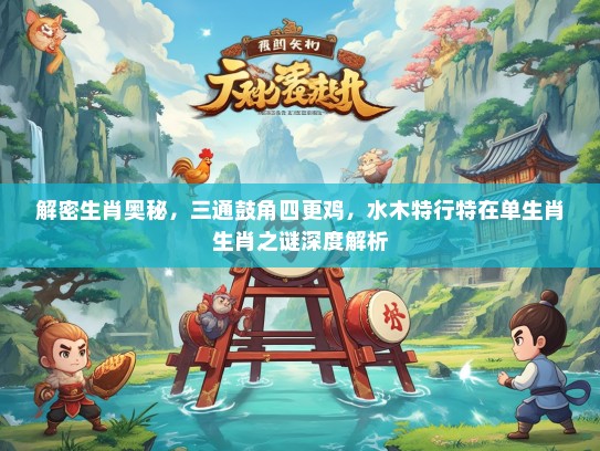 解密生肖奥秘，三通鼓角四更鸡，水木特行特在单生肖生肖之谜深度解析