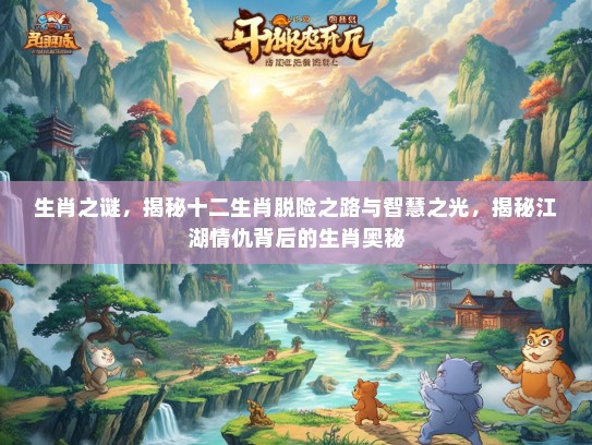 生肖之谜，揭秘十二生肖脱险之路与智慧之光，揭秘江湖情仇背后的生肖奥秘