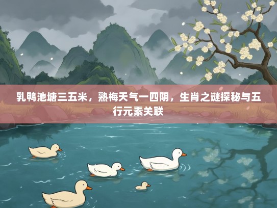 乳鸭池塘三五米，熟梅天气一四阴，生肖之谜探秘与五行元素关联