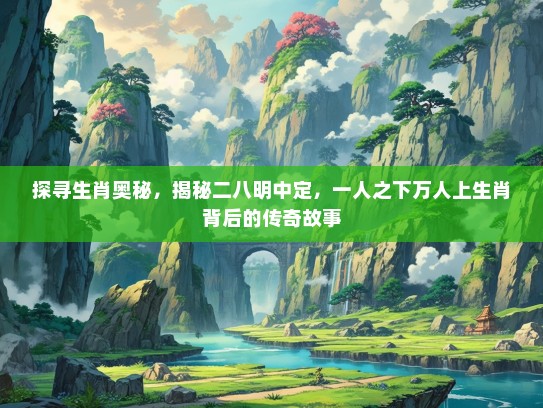 探寻生肖奥秘，揭秘二八明中定，一人之下万人上生肖背后的传奇故事