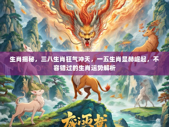 生肖揭秘，三八生肖狂气冲天，一五生肖显赫崛起，不容错过的生肖运势解析