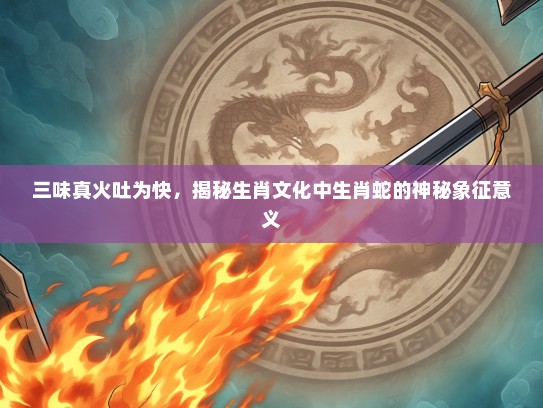 三味真火吐为快，揭秘生肖文化中生肖蛇的神秘象征意义