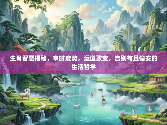 生肖智慧揭秘，审时度势，运道改变，告别苟且偷安的生活哲学