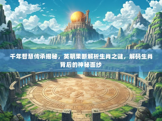 千年智慧传承揭秘，英明果断解析生肖之谜，解码生肖背后的神秘面纱