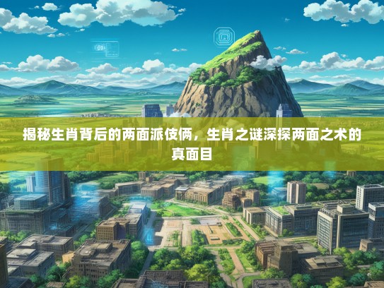 揭秘生肖背后的两面派伎俩，生肖之谜深探两面之术的真面目
