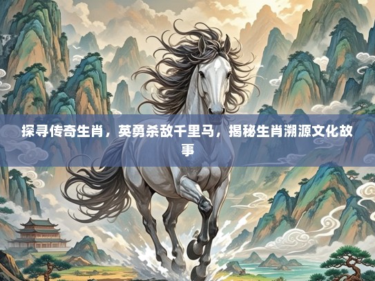 探寻传奇生肖，英勇杀敌千里马，揭秘生肖溯源文化故事