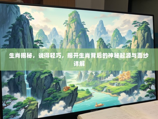 生肖揭秘，说得轻巧，揭开生肖背后的神秘起源与面纱详解