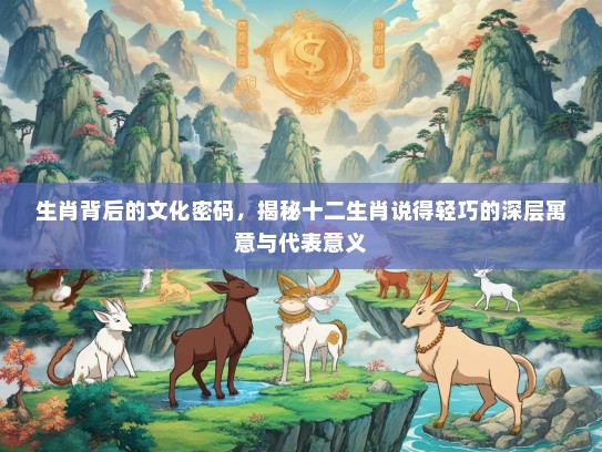 生肖背后的文化密码，揭秘十二生肖说得轻巧的深层寓意与代表意义