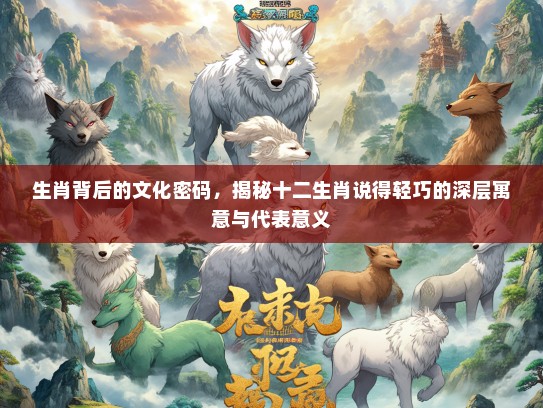 生肖背后的文化密码，揭秘十二生肖说得轻巧的深层寓意与代表意义
