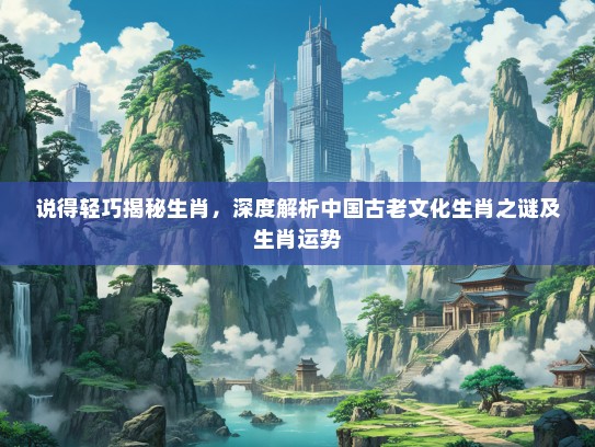 说得轻巧揭秘生肖，深度解析中国古老文化生肖之谜及生肖运势