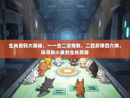 生肖密码大揭秘，一一合二定奇数，二四反弹四六搏，探寻数小康的生肖奥秘