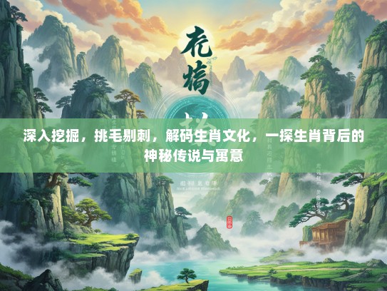 深入挖掘，挑毛剔刺，解码生肖文化，一探生肖背后的神秘传说与寓意
