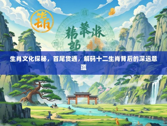 生肖文化探秘，首尾贯通，解码十二生肖背后的深远意蕴